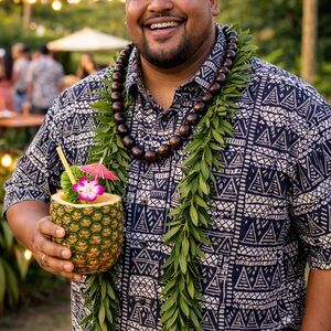 Tanoa Geometric Pattern Shirt